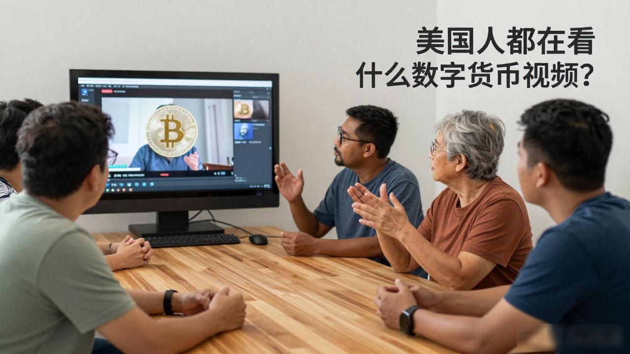美国人玩数字货币视频_美国主流平台加密货币视频内容_海外短视频平台数字货币科普