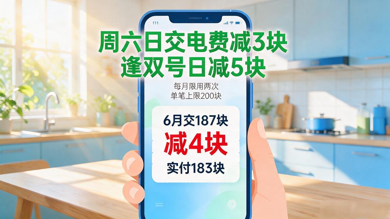 电费数字货币交费立减怎么操作？居民用户交一次能省多少钱
