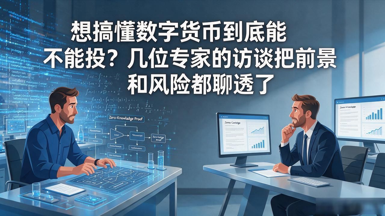 想搞懂数字货币到底能不能投？这几位专家的访谈把前景和风险都聊透了
