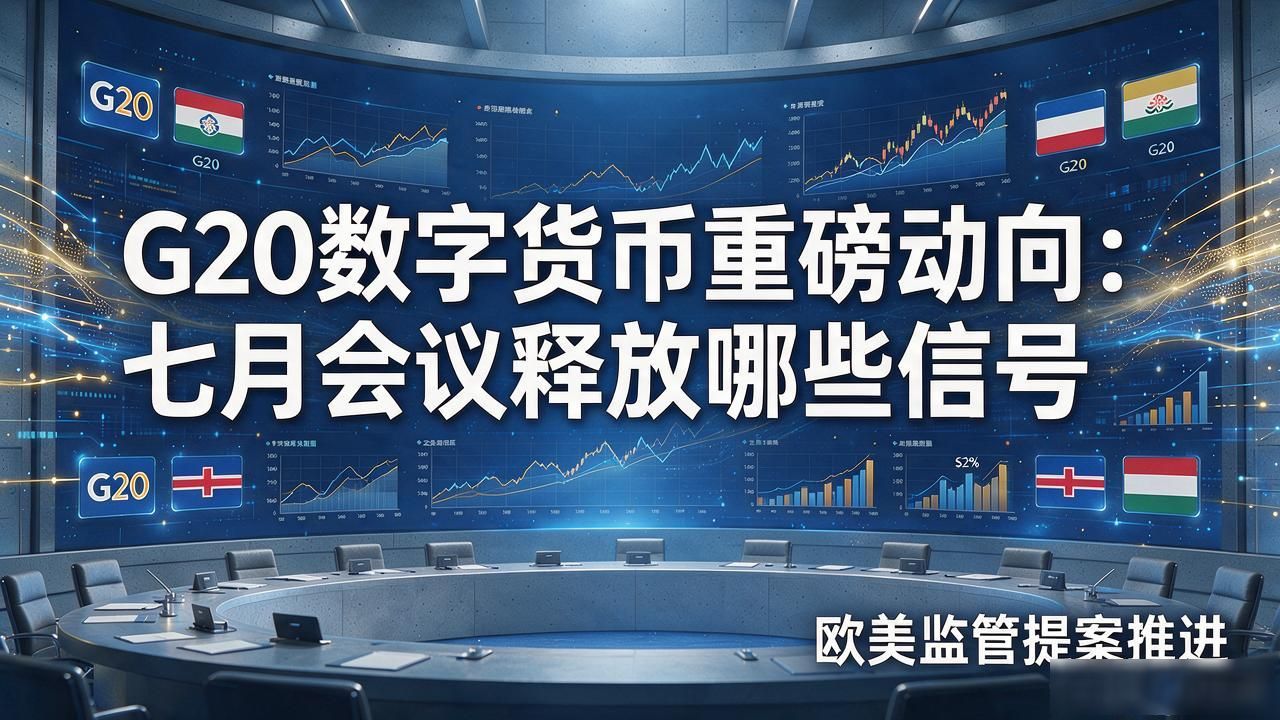G20数字货币重磅动向：七月会议释放哪些信号