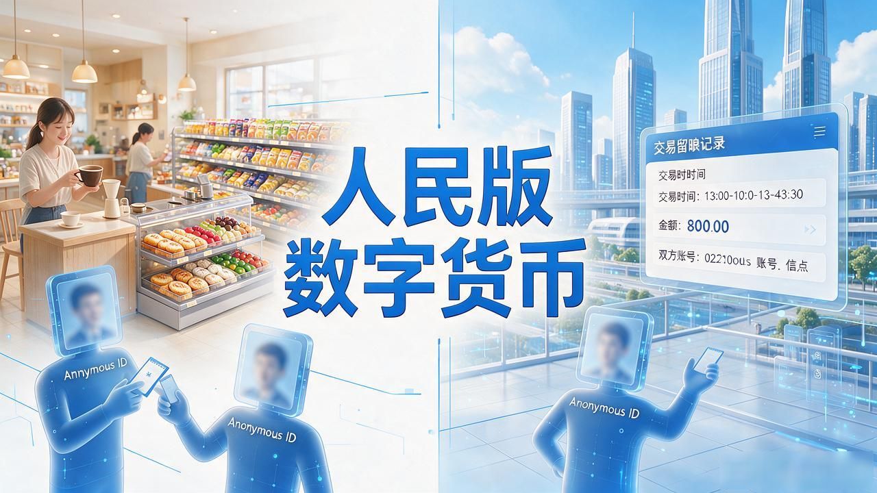 人民版数字货币和微信支付宝有啥区别，普通人该不该领一个