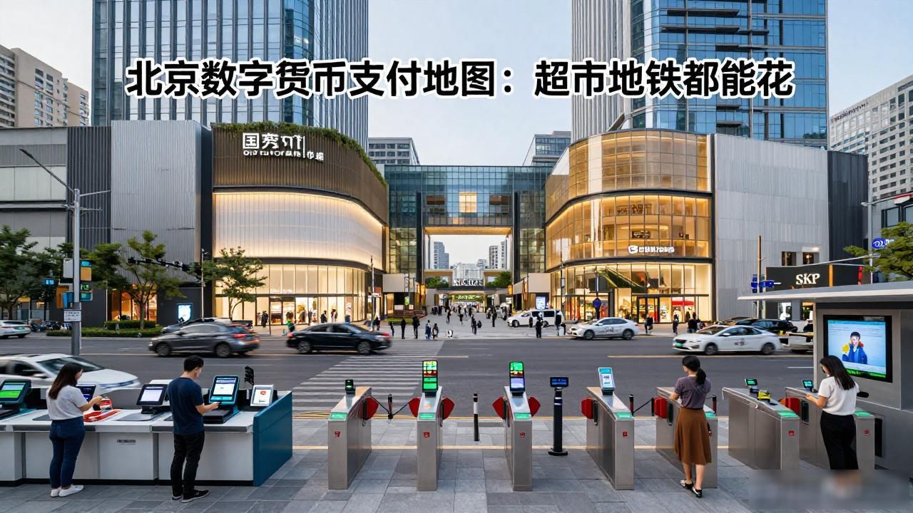 北京数字货币支付地图：超市地铁都能花