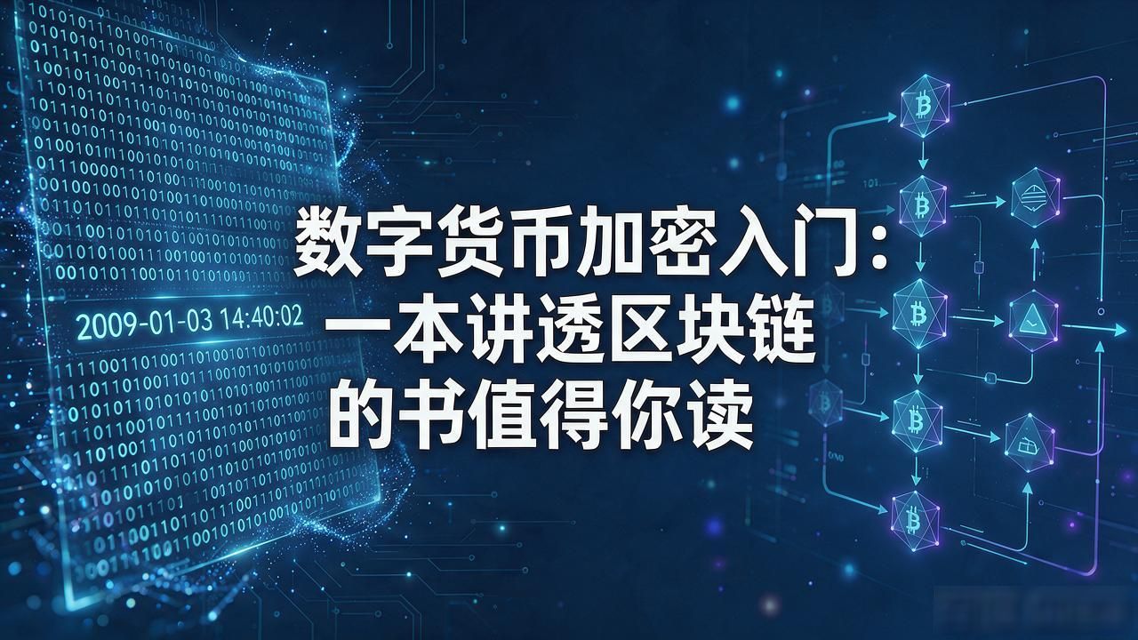数字货币加密入门：一本讲透区块链的书值得你读