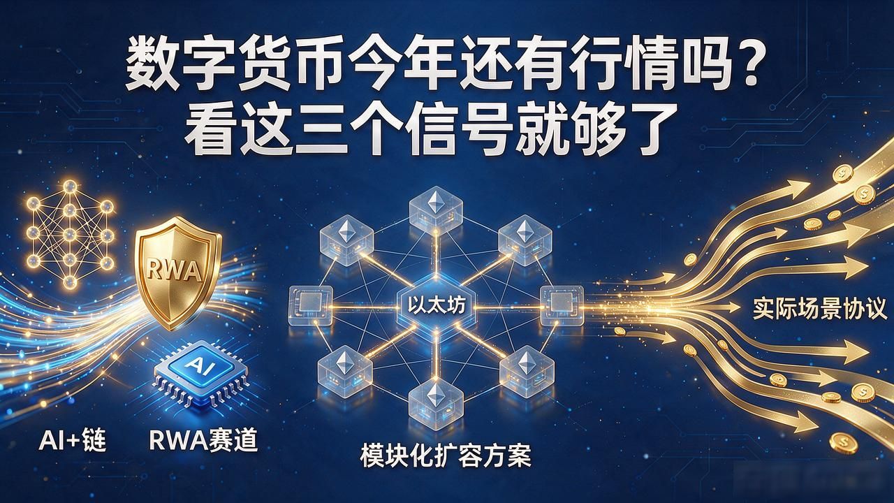 数字货币今年还有行情吗？看这三个信号就够了