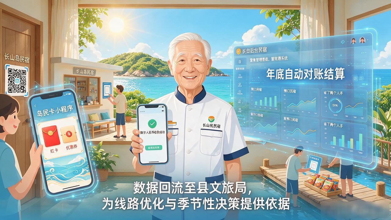 长海县数字货币怎么落地？海岛小县数字金融的几个真实做法