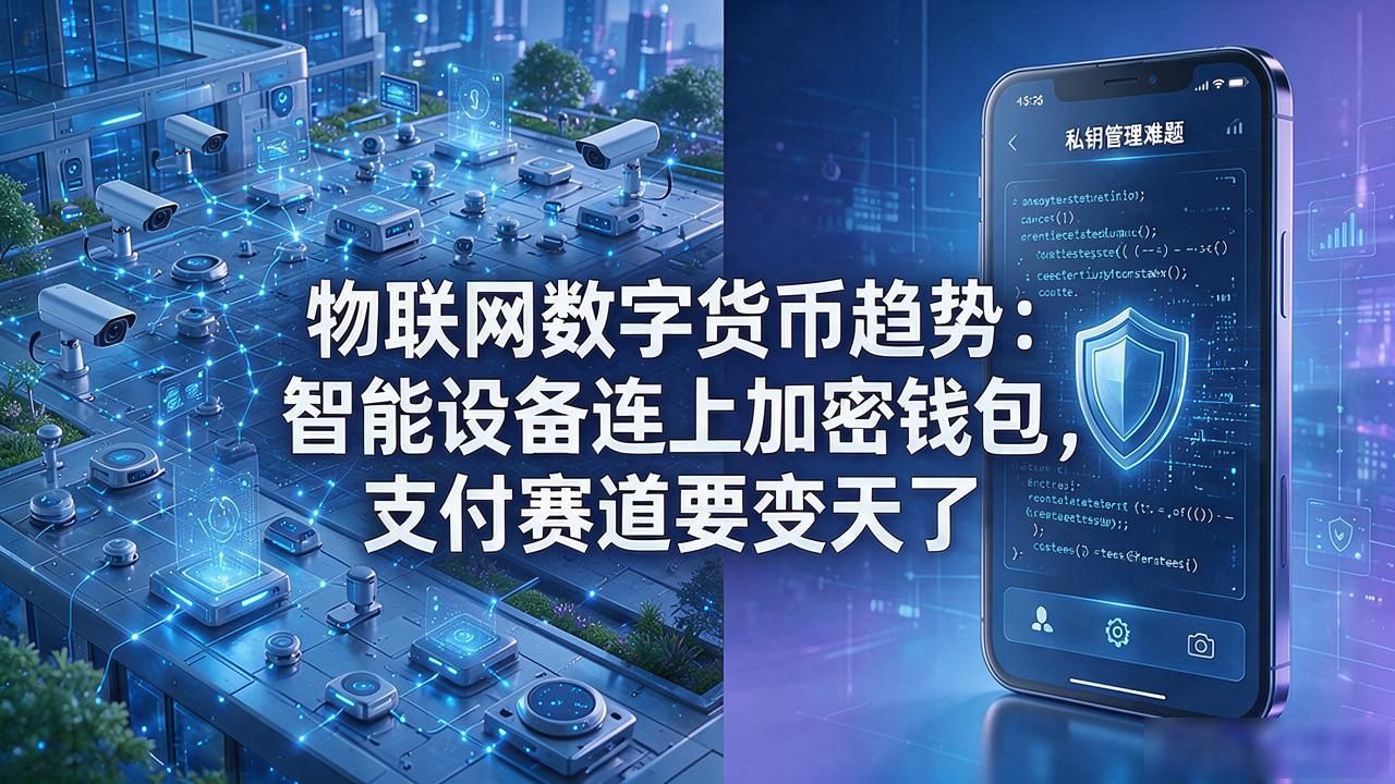 物联网数字货币趋势：智能设备连上加密钱包，支付赛道要变天了
