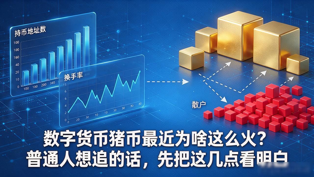 数字货币猪币最近为啥这么火？普通人想追的话，先把这几点看明白