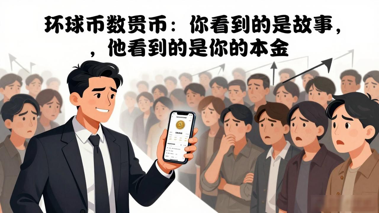环球币数字货币富二代：你看到的是故事，他看到的是你的本金