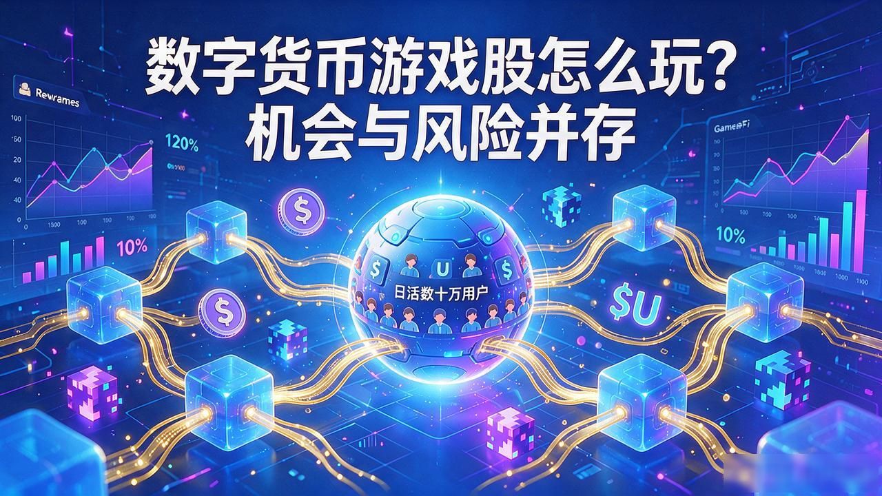 数字货币游戏股怎么玩？机会与风险并存