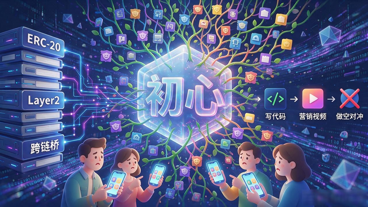原本区块链数字货币的初心，跟交易所里的炒币根本不是一回事