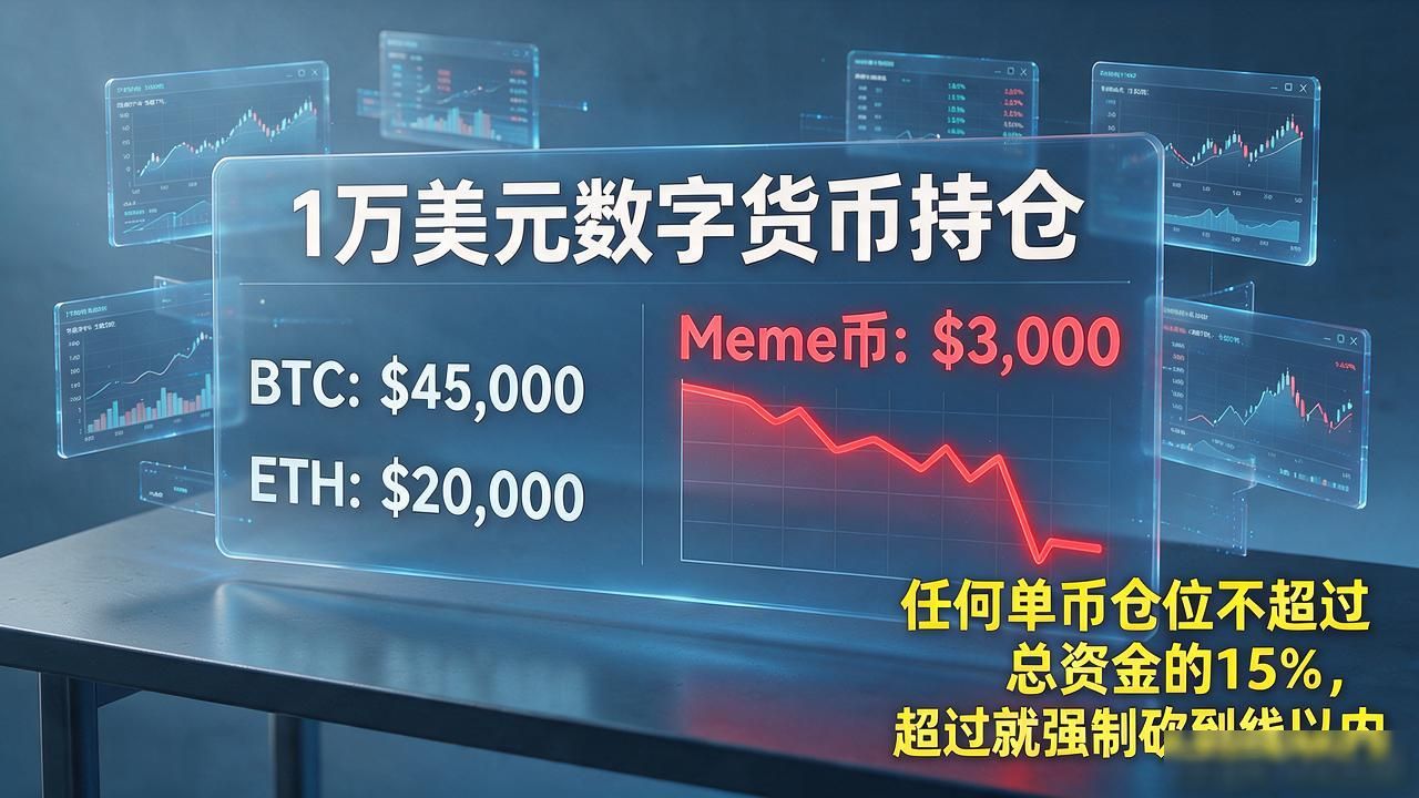 手里1万美元投数字货币，我踩坑两年后的配仓思路和真实持仓