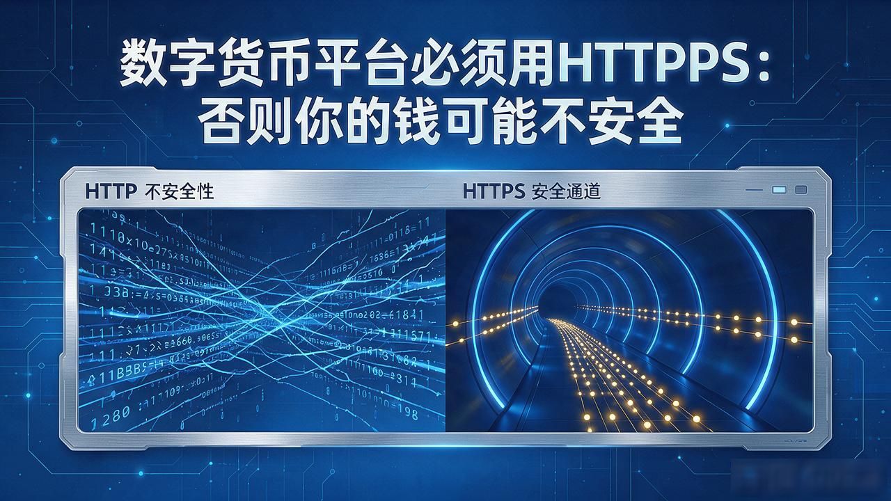 数字货币平台必须用HTTPS：否则你的钱可能不安全
