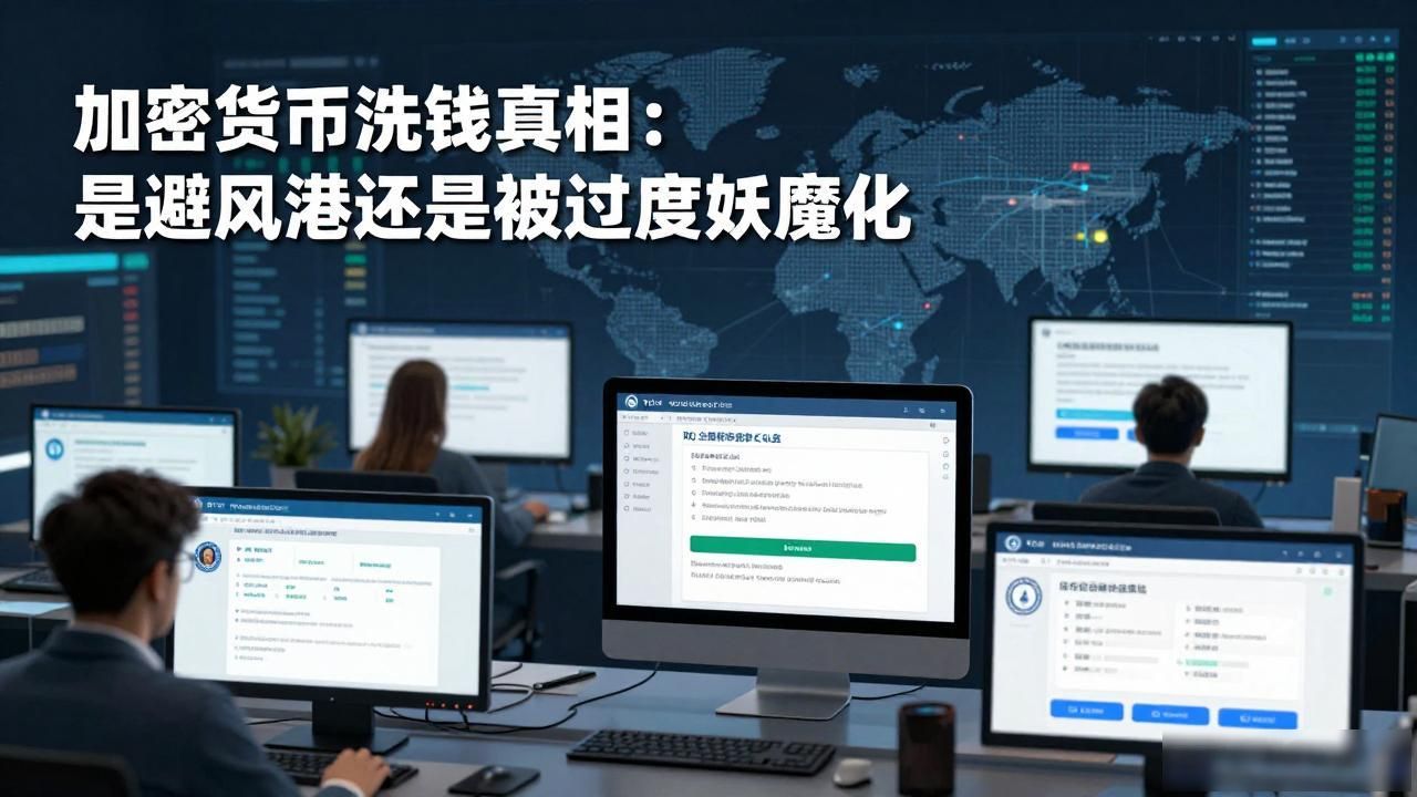 加密数字货币洗黑钱吗_加密货币洗钱真相 区块链反洗钱技术 链上分析追踪非法资金