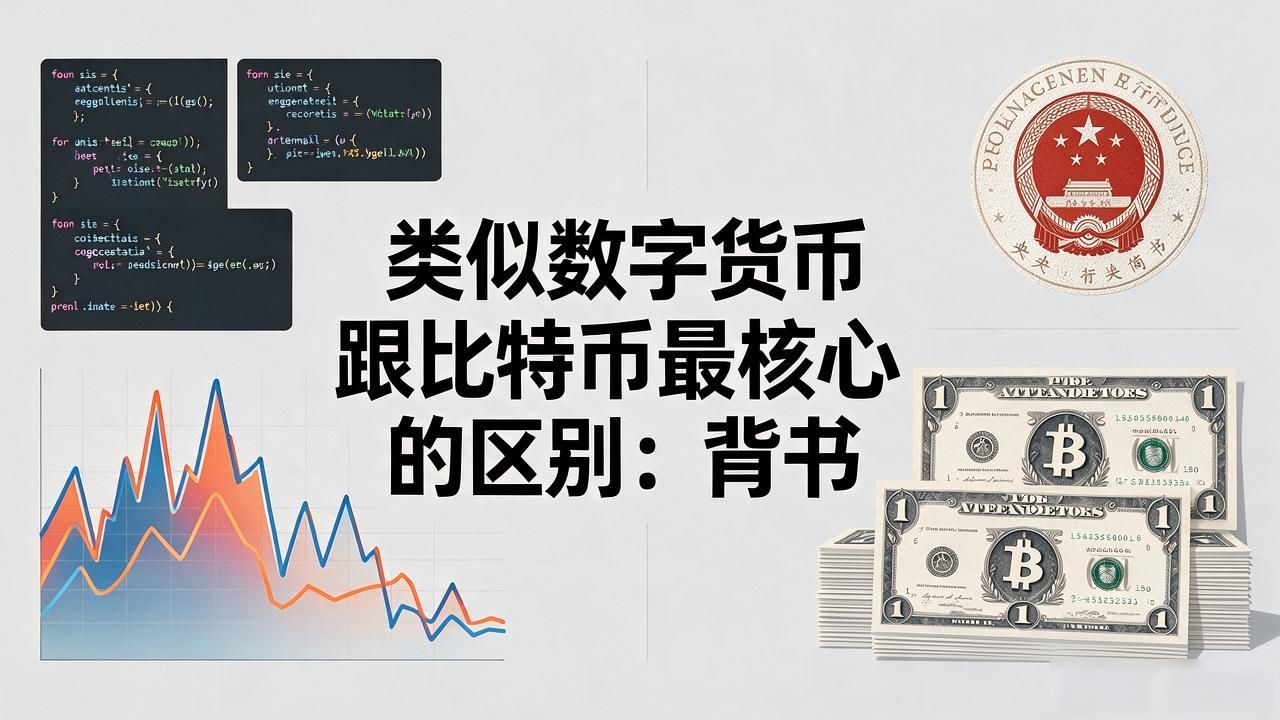 类似数字货币到底啥意思？跟比特币、USDT有啥区别