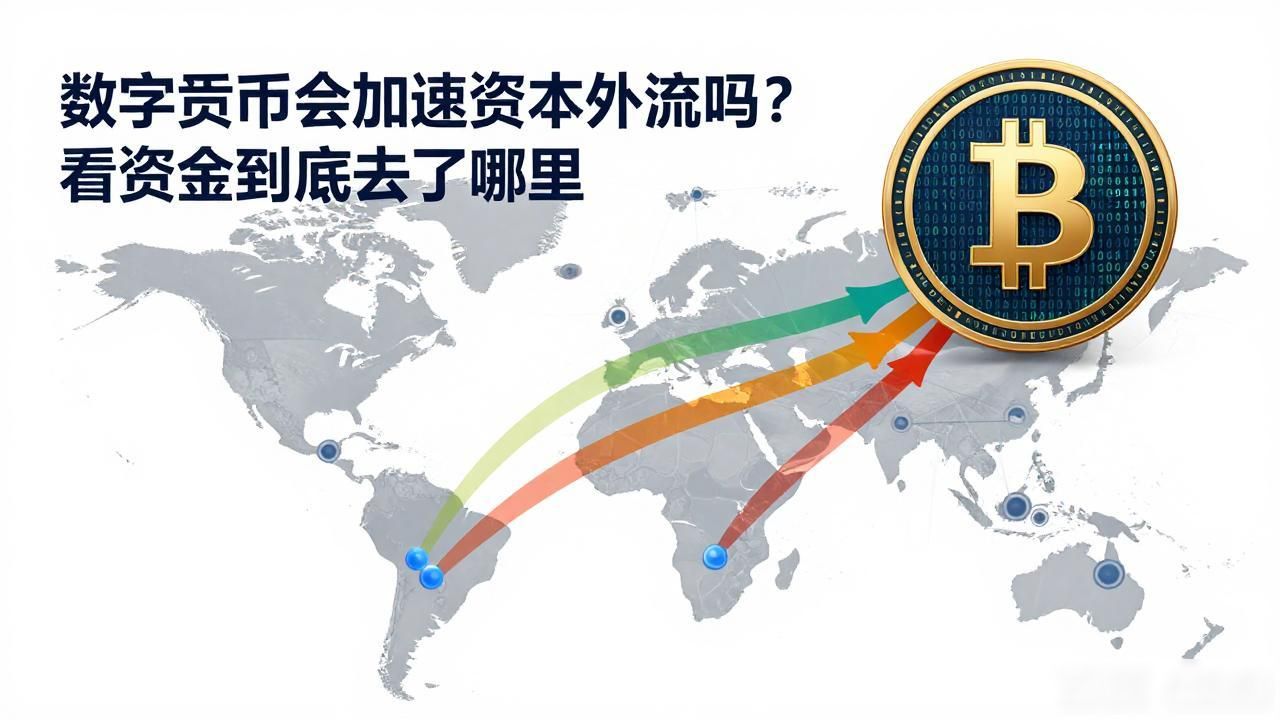 数字货币会加速资本外流吗？看资金到底去了哪里