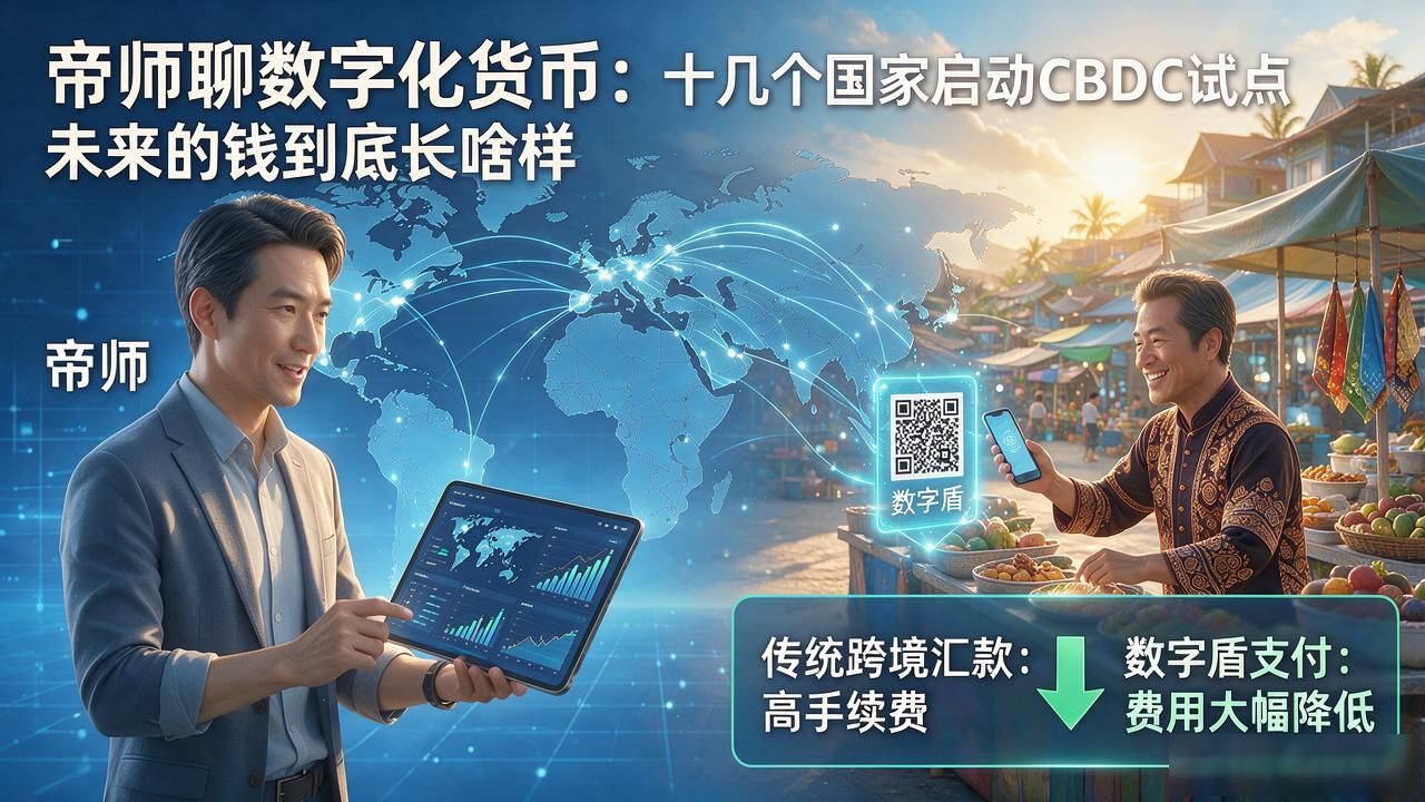 帝师聊数字化货币：未来的钱到底长啥样