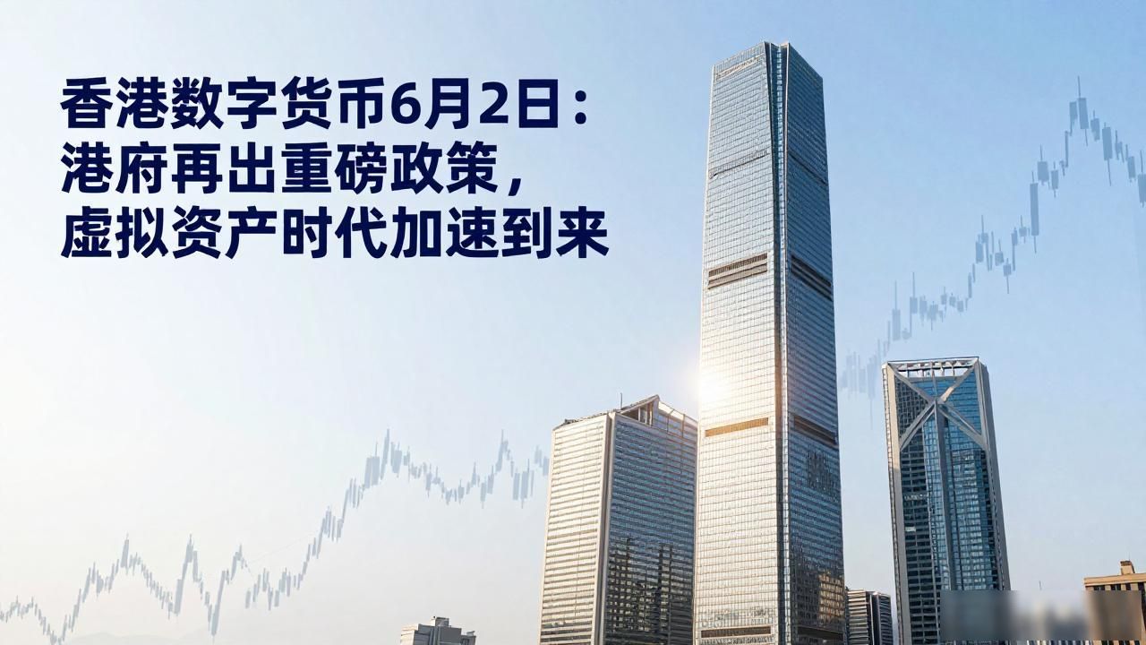 香港数字货币6月2日：港府再出重磅政策，虚拟资产时代加速到来