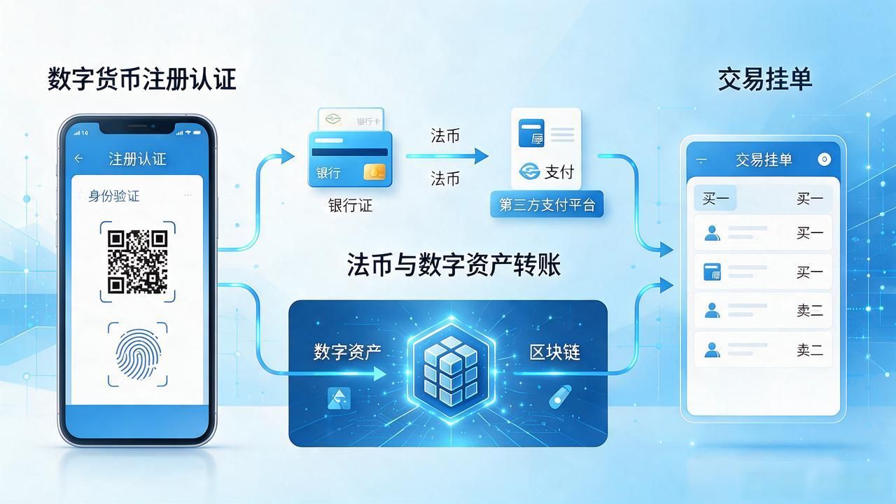 买数字货币到底分几步？从注册充钱到卖出提现全说透
