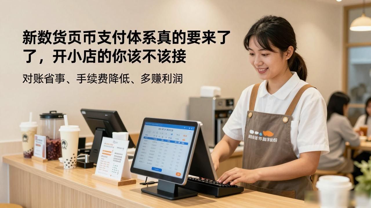 新数字货币支付体系真的要来了，开小店的你该不该接