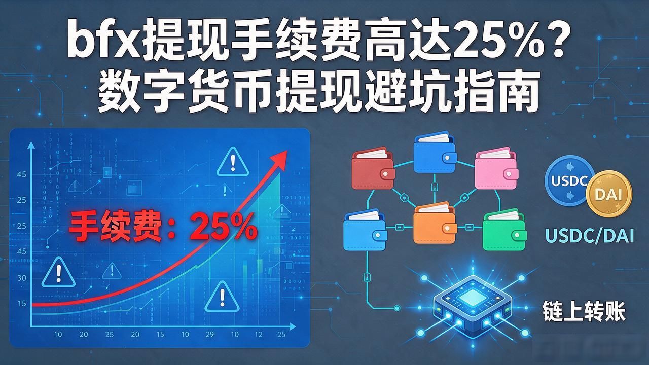 bfx提现手续费高达25%？数字货币提现避坑指南