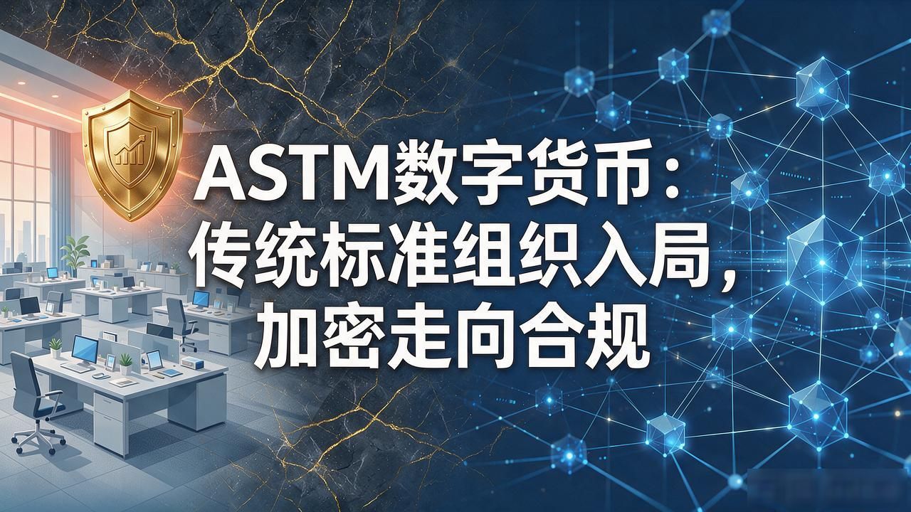 ASTM数字货币：传统标准组织入局，加密走向合规