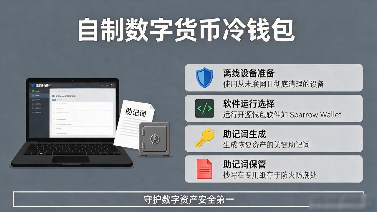制作数字货币冷钱包_自制加密货币冷钱包方法 离线冷钱包制作材料 冷钱包私钥物理隔离安全
