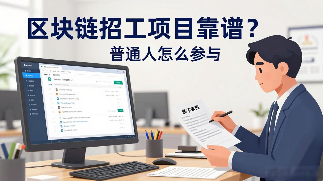 区块链招工项目靠谱吗？普通人怎么参与