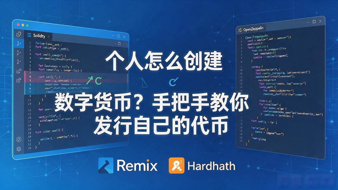 个人怎么创建数字货币_普通人如何创建自己的数字货币 区块链公链选择创建代币 智能合约部署代币流程