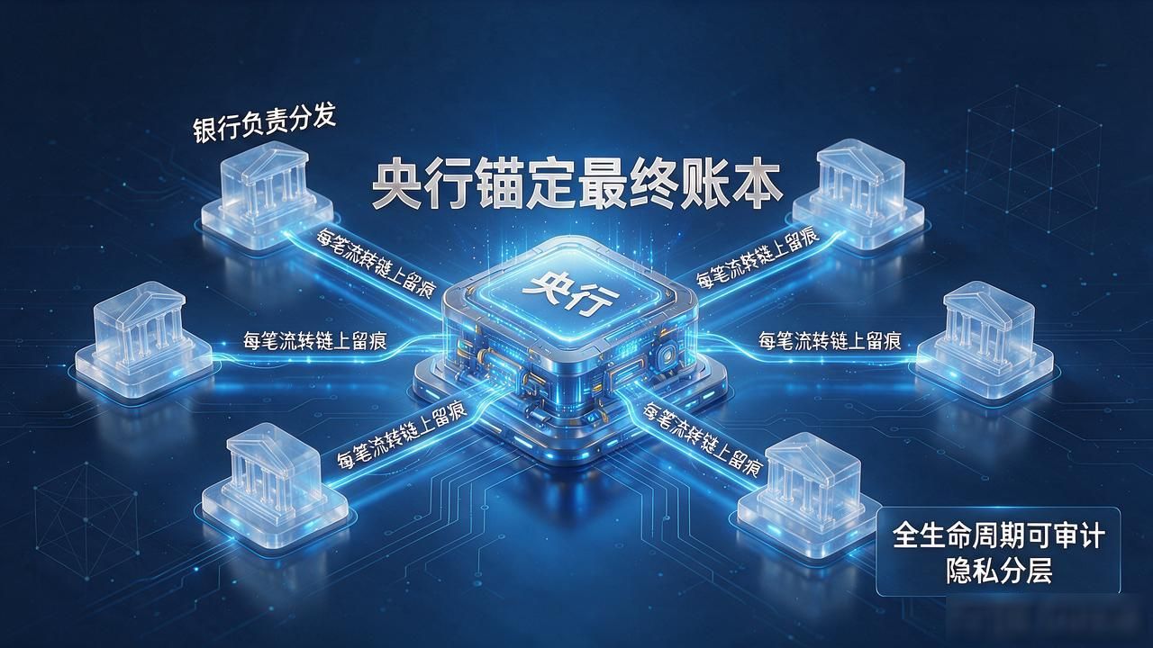 央行的区块链_数字人民币分布式账本架构_清算中心效率提升
