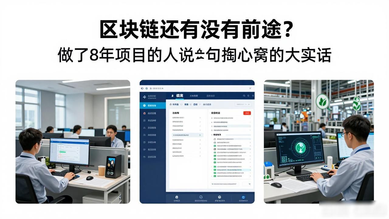 区块链还有没有前途？做了8年项目的人说句掏心窝的大实话