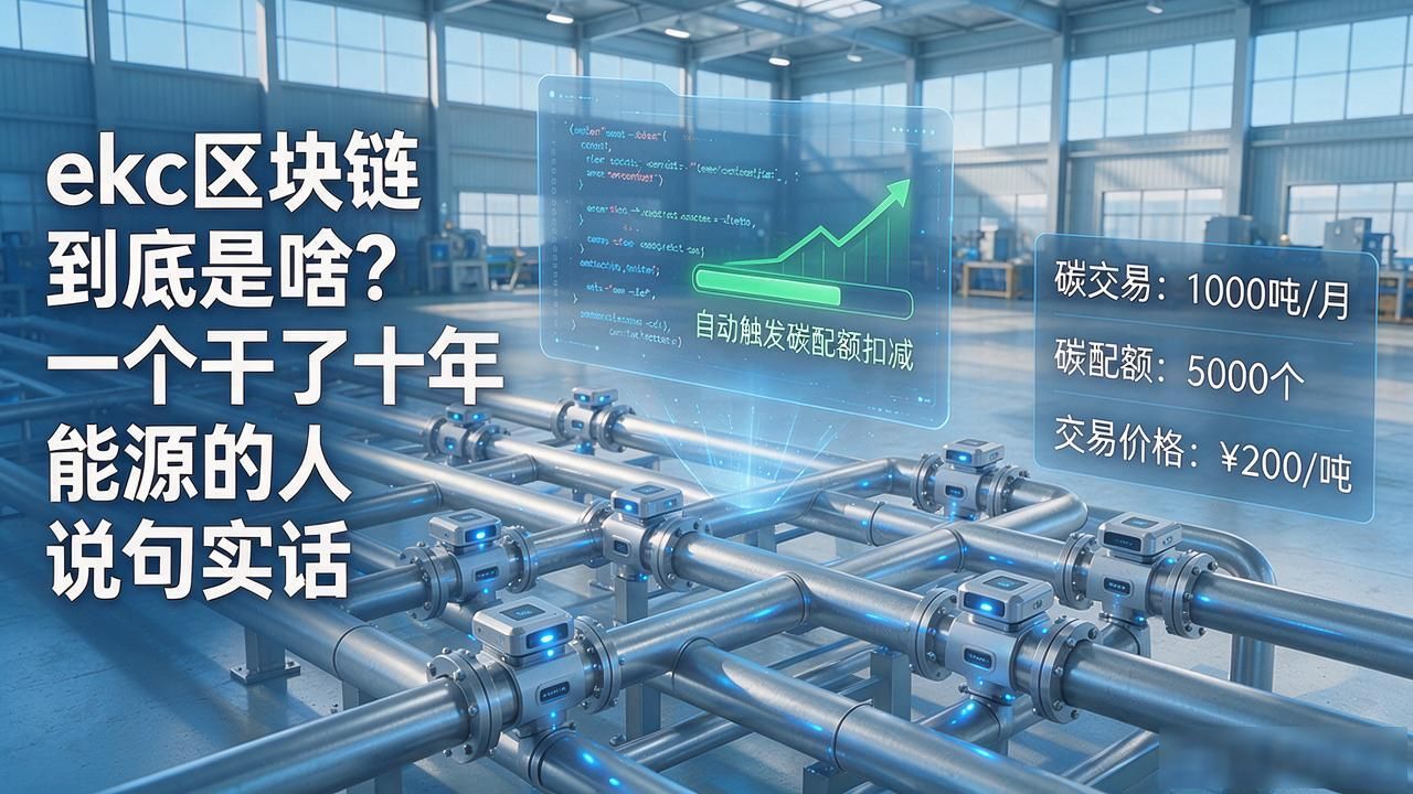 ekc区块链到底是啥？一个干了十年能源的人说句实话