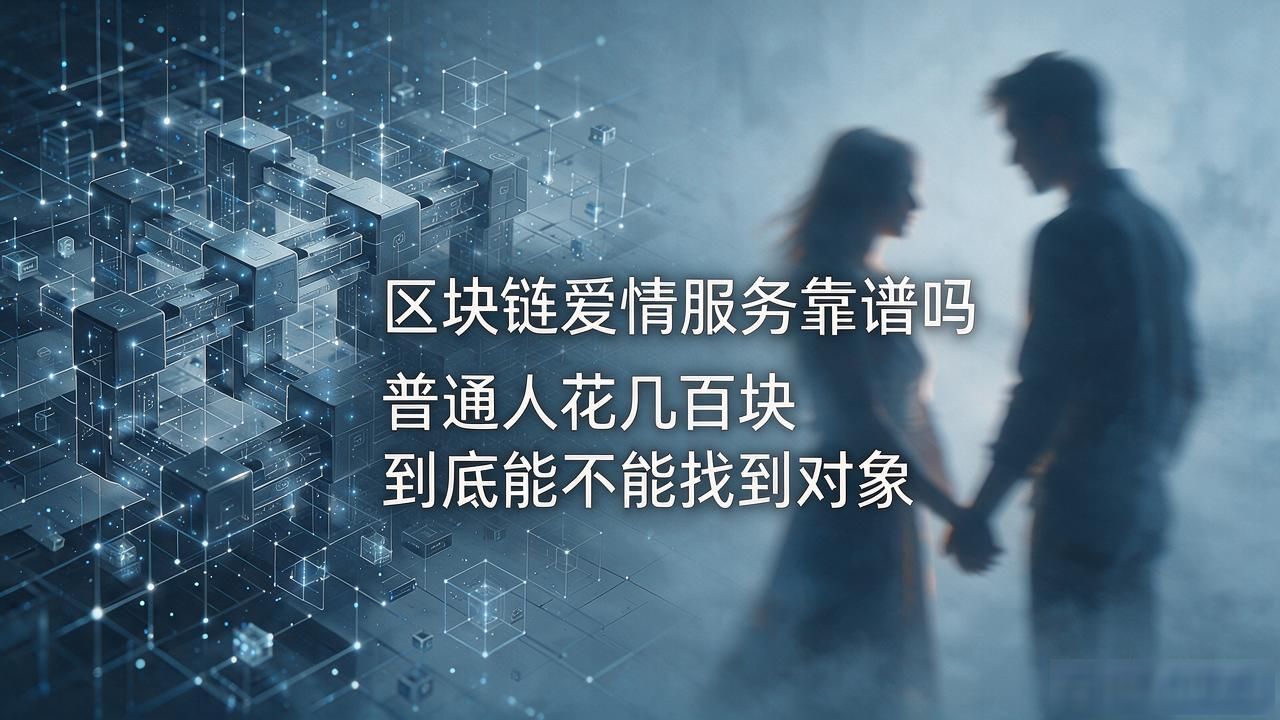 区块链爱情服务靠谱吗 普通人花几百块到底能不能找到对象