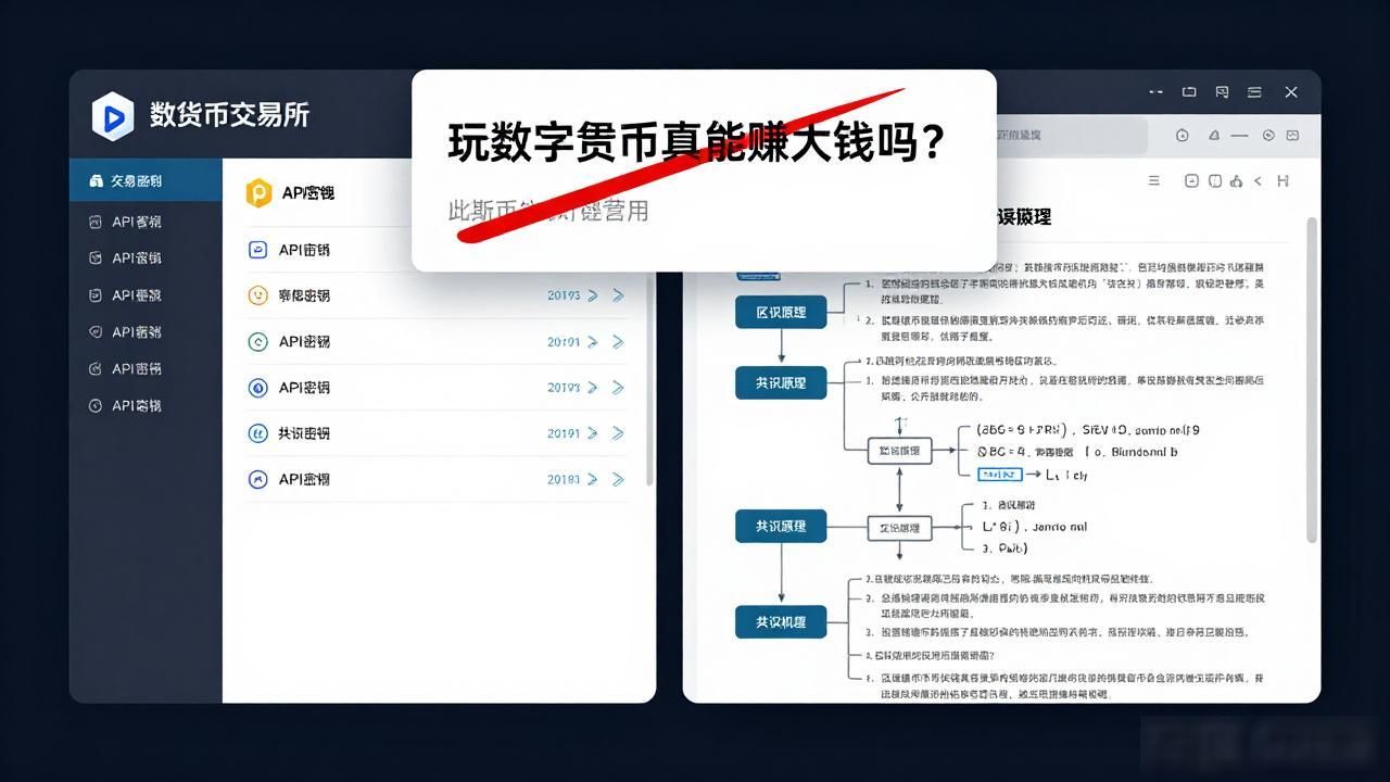 币圈波动大镰刀_玩数字货币可以挣钱吗_盯着K线图躺着发财