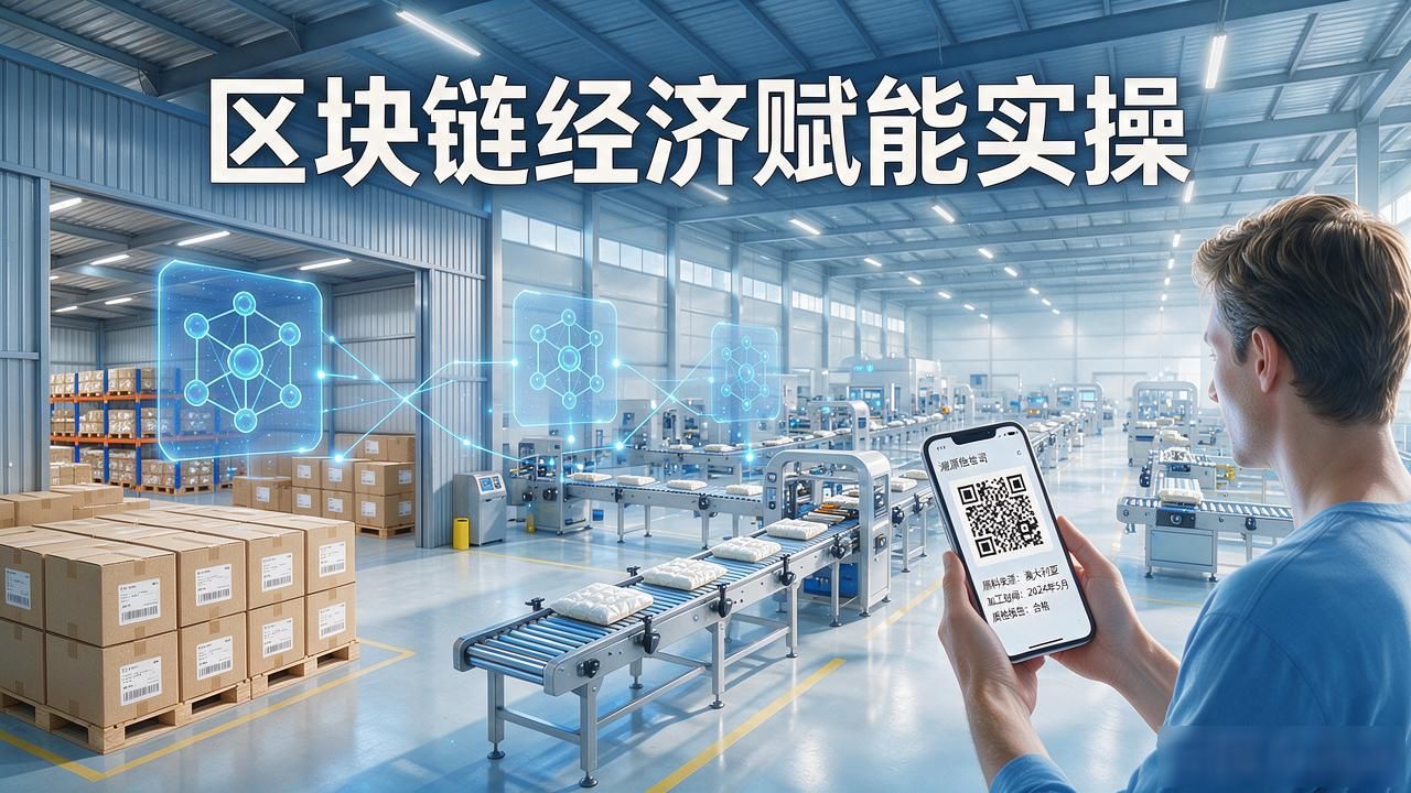 区块链经济赋能实操：中小企业怎么用它降本提效率