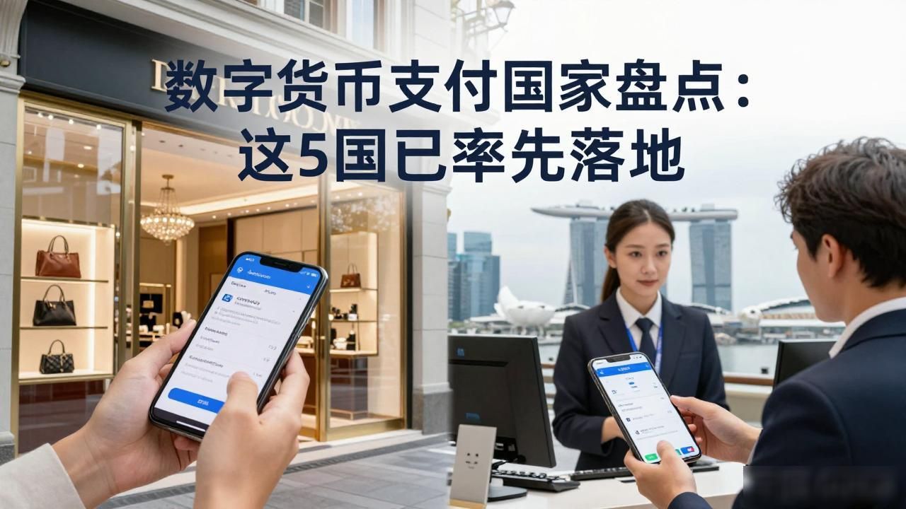 数字货币支付国家盘点：这5国已率先落地