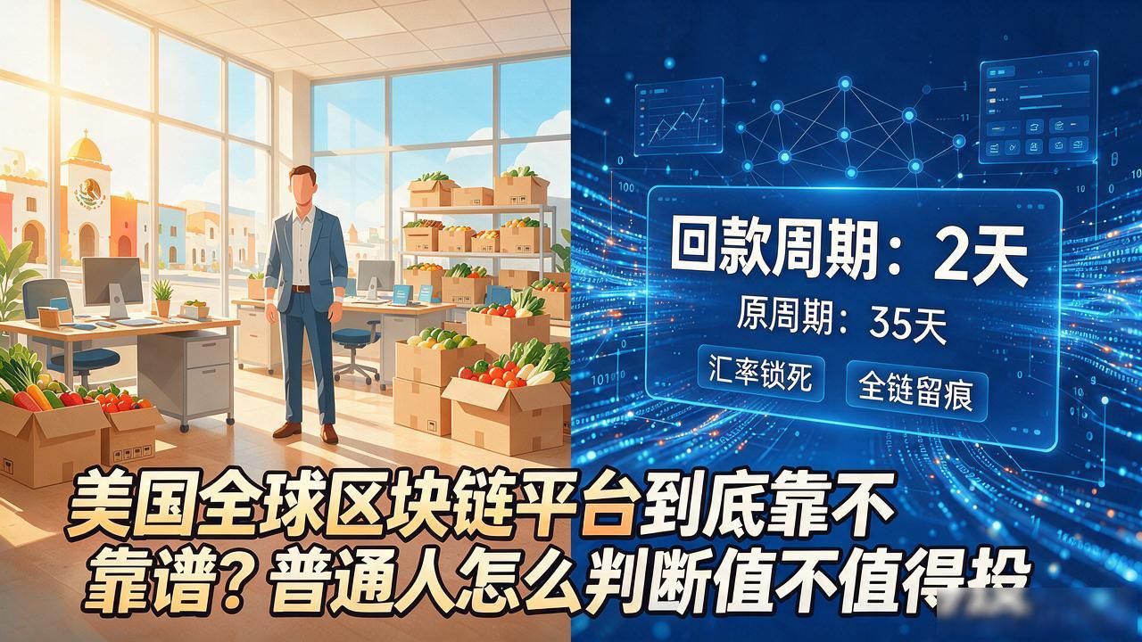 美国全球区块链平台真实落地场景_Ripple跨境结算与供应链应用_美国全球区块链平台