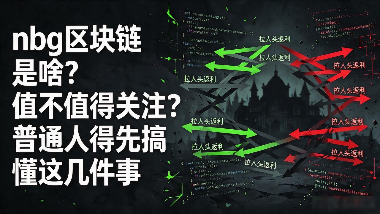 nbg区块链是啥？值不值得关注？普通人得先搞懂这几件事