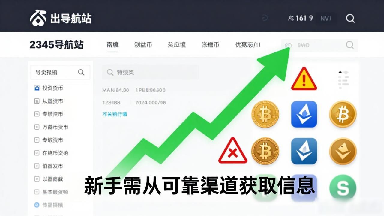 2345导航站里能不能找数字货币信息？