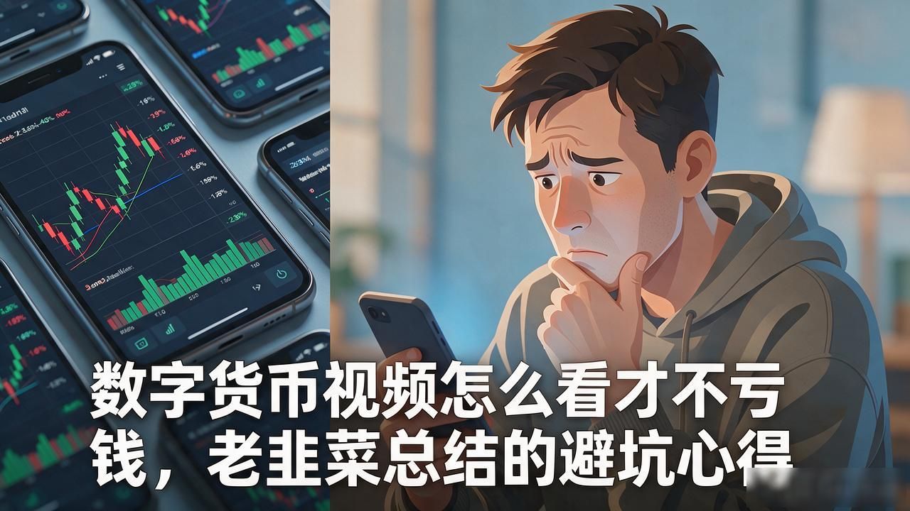 数字货币视频怎么看才不亏钱，老韭菜总结的避坑心得