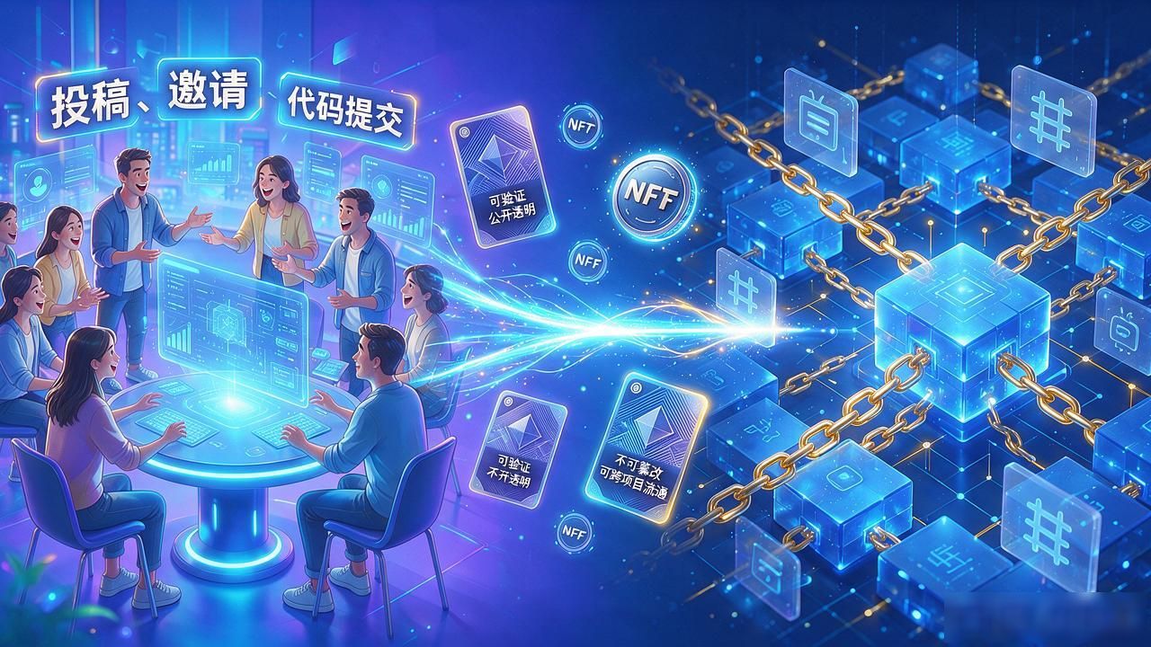 链上贡献凭证NFT_社群共创区块链_Web3社群共创机制