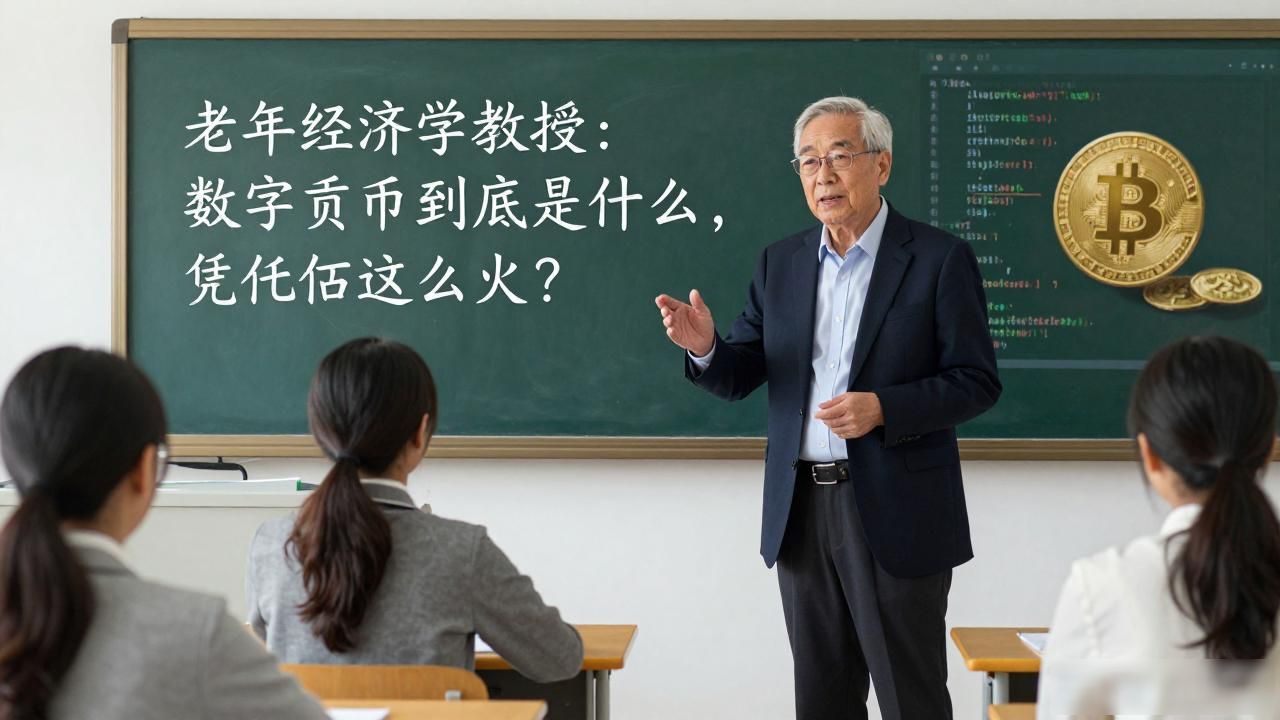 老年经济学教授：数字货币到底是什么，凭什么这么火？