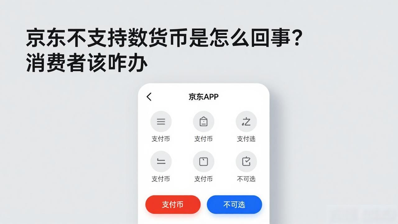 京东不支持数字货币_数字货币支付_京东不支持_数字人民币普及