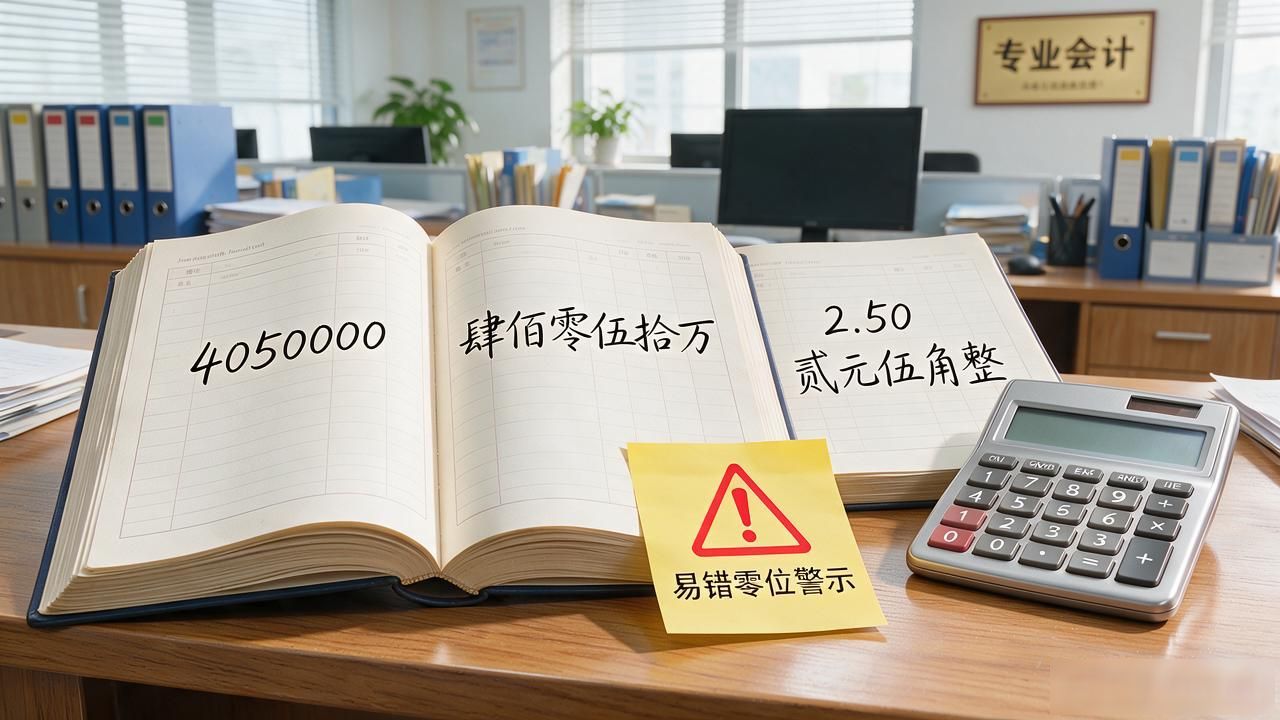 数字变货币大写怎么转？会计15年总结的速查口诀，一学就会