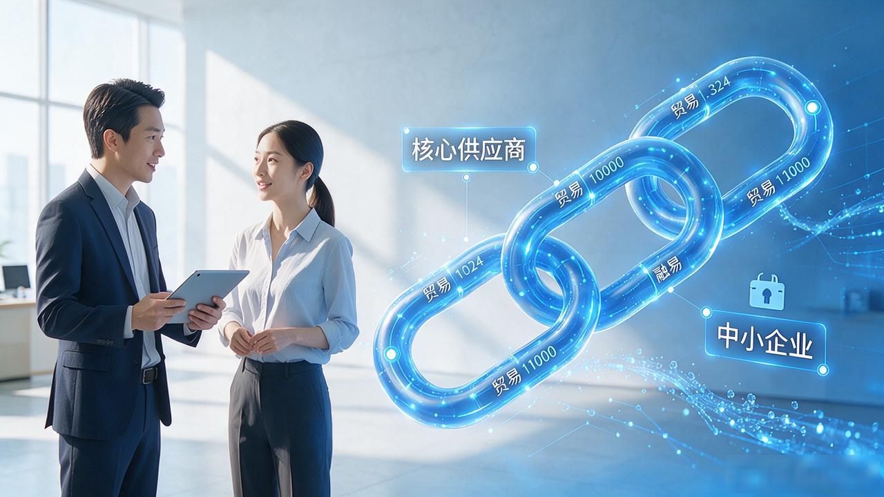 供应链应收账款质押_银行区块链融资策略_区块链融资试点
