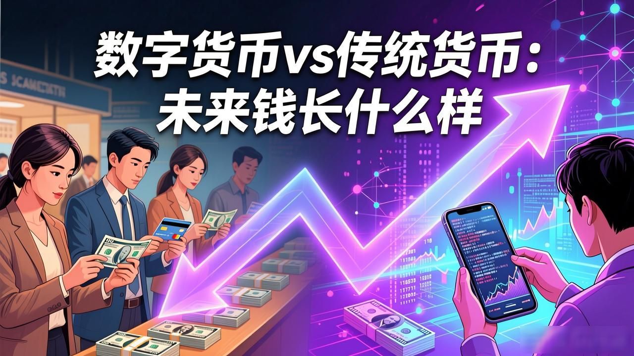 数字货币vs传统货币：未来钱长什么样