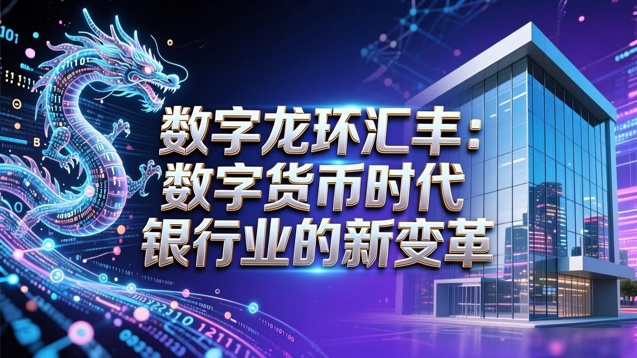 数字龙环汇丰：数字货币时代银行业的新变革