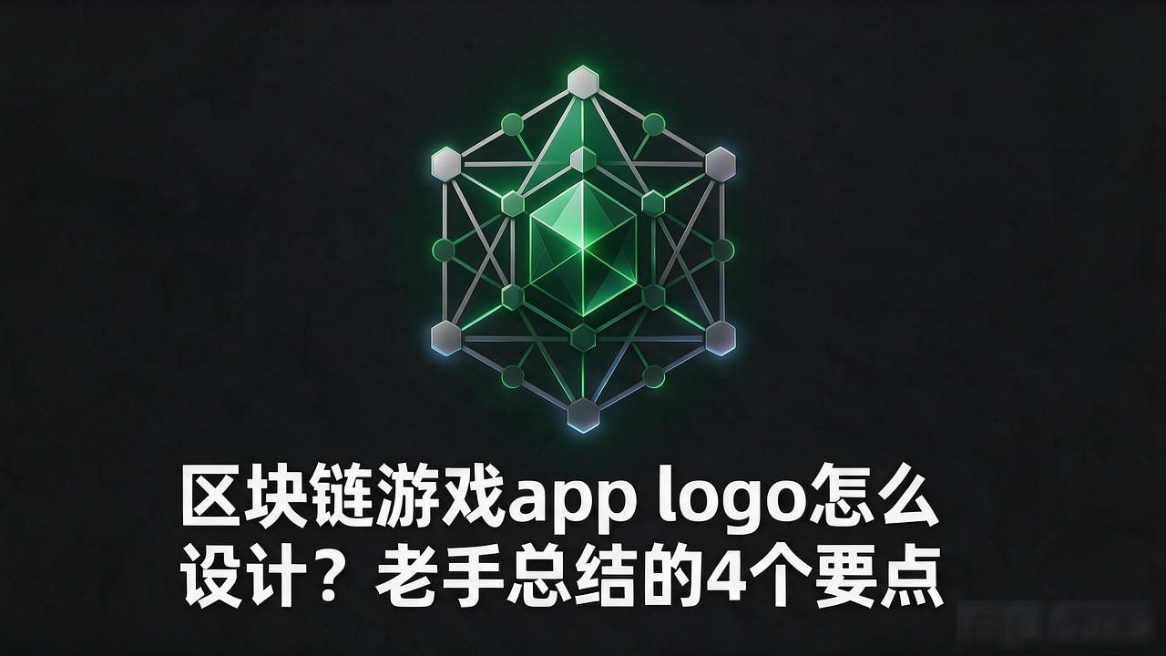 区块链游戏logo设计_游戏视觉设计经验_区块链游戏app logo