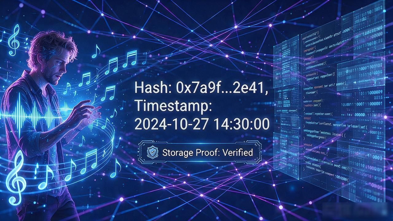 filecoin区块链版权_音乐demo哈希上链存证成本_Filecoin去中心化存储版权保护工具