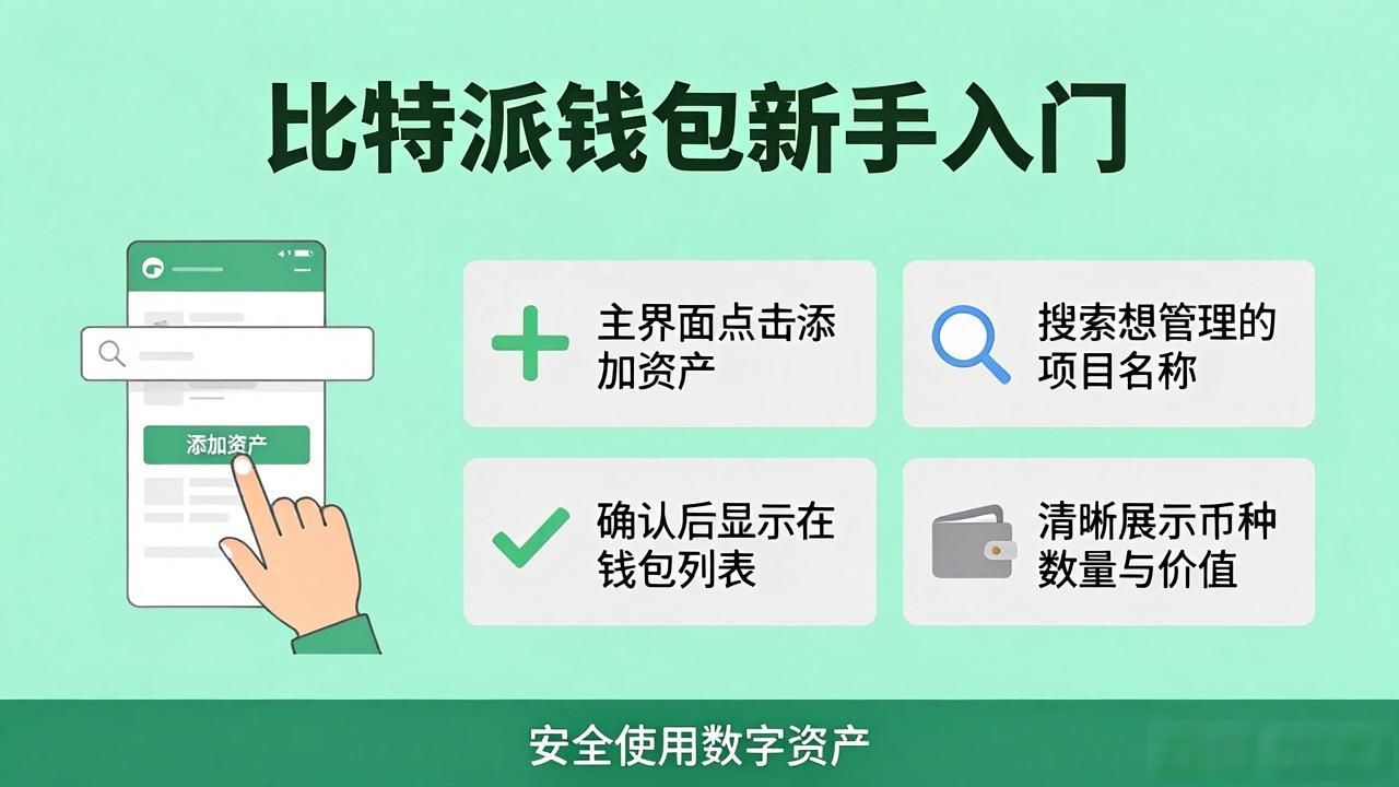 比特派钱包新手入门：手把手教你安全使用数字资产