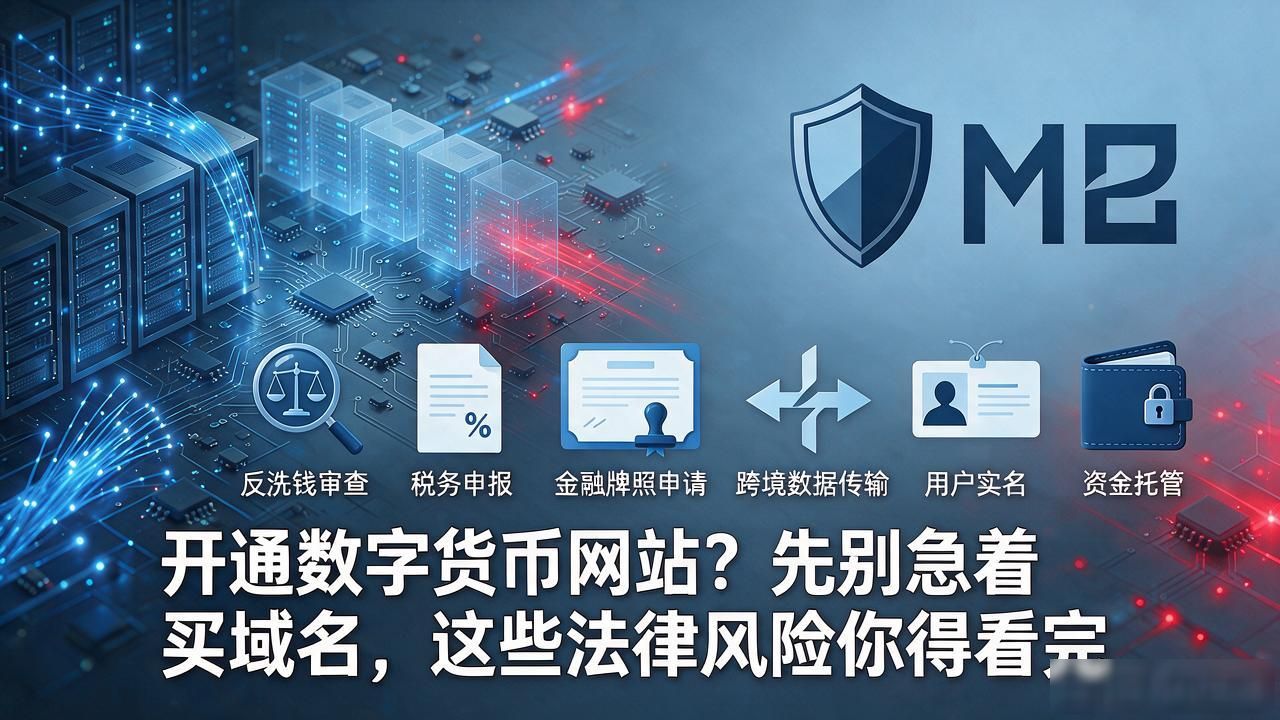 开通数字货币网站？先别急着买域名，这些法律风险你得看完